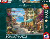 Puzzle - SCHMIDT SPIELE - Café sur la Riviera italienne - 1000 pieces - Des 12 ans