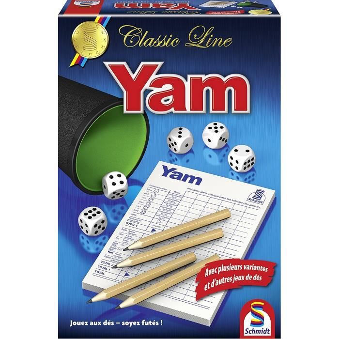 Jeu de société - SCHMIDT AND SPIELE - Le Yam - Classic line - Mixte - A partir de 8 ans