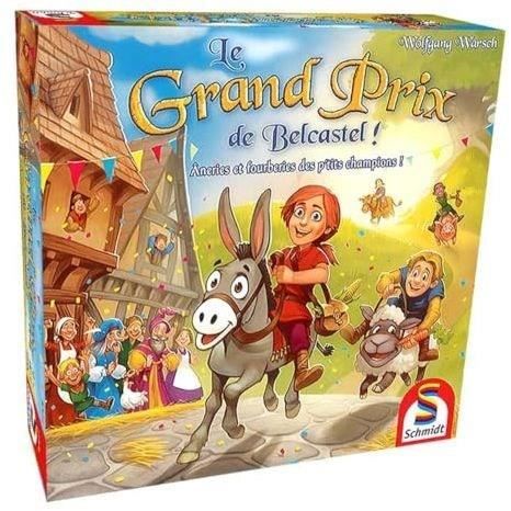 Le Grand prix de Belcastel - Jeux de Société - SCHMIDT SPIELE - Vivez une course effrénée a travers le Grand Prix de Belcastel !