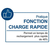chargeur double 4.5A 20V - batterie universelle pour la gamme SCHEPPACH 20V IXES