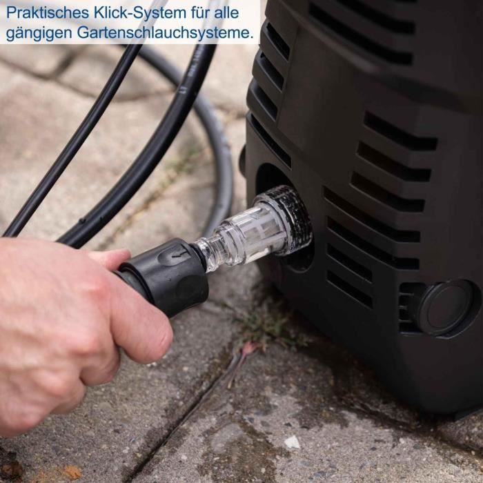 Nettoyeur haute pression Èlectrique de 110 bar - SCHEPPACH - HC1400 - 1400 W