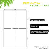 Set de beachminton - SCHILDKRÖT