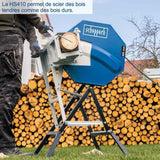 Scie a bűches Scheppach HS410 - lame Ř 405mm - 2200W - garantie 5 ans