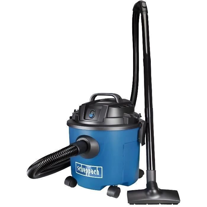 Aspirateur eau et poussiere SCHEPPACH NTS16 - Capacité 16L - Fonction de soufflage