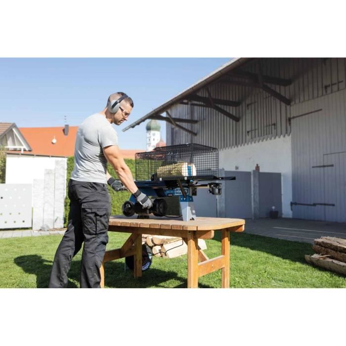 Fendeur de bûches électrique horizontal HL760L  7T 2200W - SCHEPPACH - 52cm Ø 25 cm