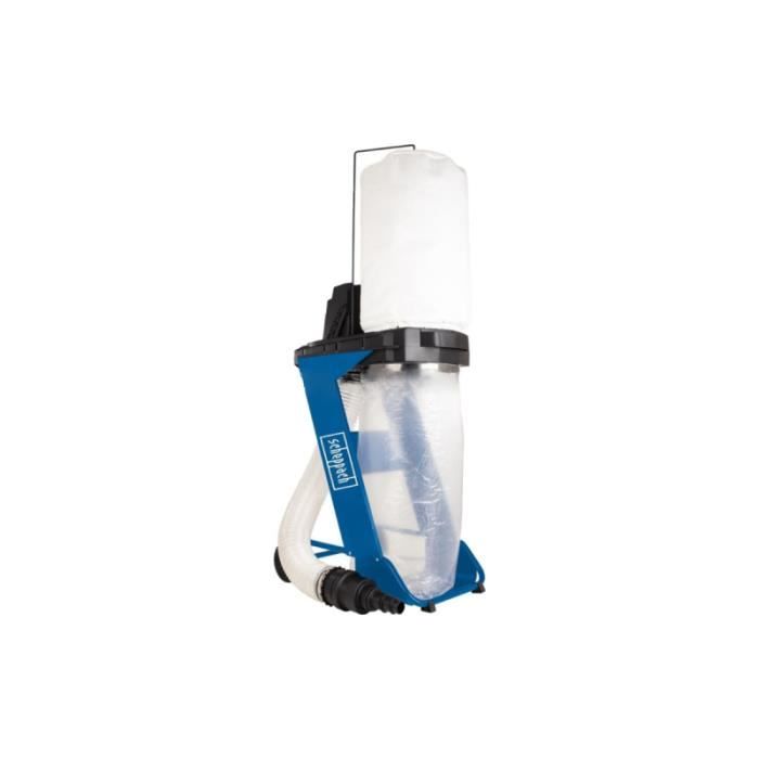 Aspirateur d'atelier de 75L - SCHEPPACH - DC500 - 550W - 1150 mł/h - 6 adaptateurs
