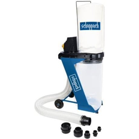 Aspirateur d'atelier de 75L - SCHEPPACH - DC500 - 550W - 1150 mł/h - 6 adaptateurs