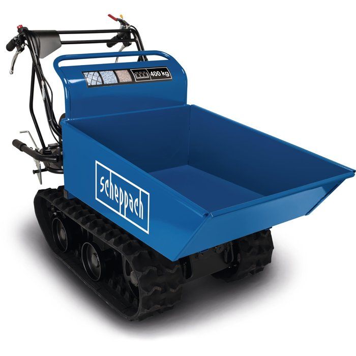 Benne basculante motorisée SCHEPPACH DP4500 charge max. 400kg - 5,6CV - 196 cmł