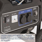 Groupe électrogene SCHEPPACH SG3200x - Puissance max 2800W - Essence - Bleu