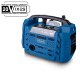 Compresseur sans fil Airforce 6 - pression max 10,3bars - 6 accessoires inclus - SCHEPPACH 20V IXES - sans batterie ni chargeur