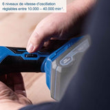 Outil multifonctions sans fil C-MT40-X - pour scier, couper, racler, poncer - SCHEPPACH - sans batterie ni chargeur