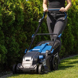Tondeuse sans fil BC-MP430-X - SET XL2 - coupe 43 cm - SCHEPPACH 20V IXES - avec batterie et chargeur