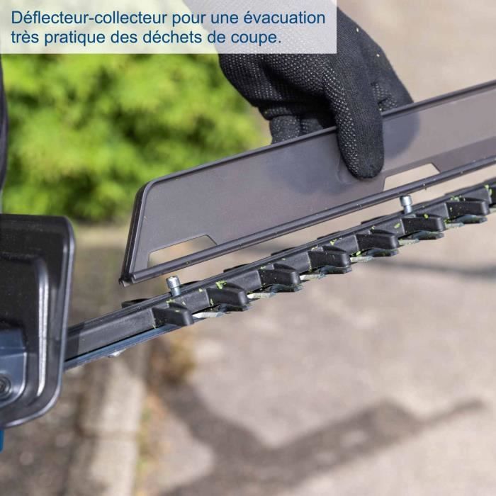 Pack taille-haie sans fil BC-HT720-X - longueur de coupe de 65cm - SCHEPPACH 20V IXES + 2 batteries 4Ah + chargeur double