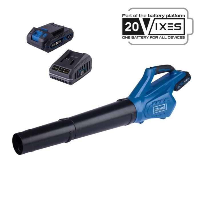 Pack SouffleurC-BL700-X -  - SCHEPPACH 20V IXES + batterie 2Ah + chargeur