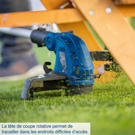 Coupe bordure sans fil SCHEPPACH C-LT300-X - SET S2 - Coupe 30cm -  2 batteries 20V 2Ah IXES + chargeur double
