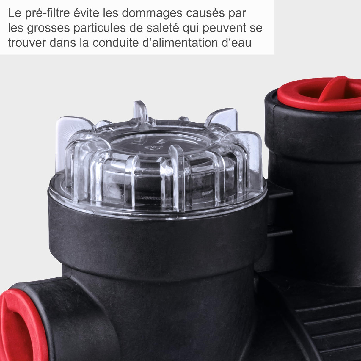Pompe a eau domestique GP1100JETLCD Scheppach