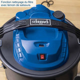 Aspirateur a cendre AVC25 - cuve de 20L - 1300W - SCHEPPACH