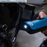 gonfleur electrique compresseur a air portatif sans fil 10,3 bars 150 psi convient pour velo voiture moto sport -AC10/8V - SCHEPPACH