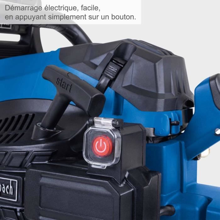 Tronçonneuse thermique a démarrage électrique PCS56E - 51cm - 56 CC - SCHEPPACH