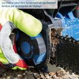 Pack tronçonneuse sans fil BC-CS355Duo-X - longueur de coupe 33,5cm - SCHEPPACH 20V IXES +2 batteries 4Ah + chargeur double 4.5A