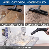 Aspirateur eau et poussiere VC50 - 1400 W - Cuve inox 50L - SCHEPPACH