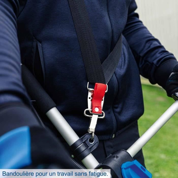 Débroussailleuse sans fil SCHEPPACH BC-BCH330/20-X SET L  - Coupe 33 cm - Batterie 20V 4Ah IXES + chargeur 2.4A