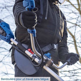 Débroussailleuse sans fil SCHEPPACH BC-BCH380/40-X SET L2 - Coupe 38 mm - 2 batteries 20V 4Ah IXES + chargeur double