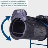 Tamis rotatif électrique SCHEPPACH - RS300 - Diametre 400mm - Capacité horaire 3m3/h