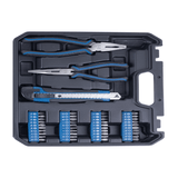 Mallette a outils SCHEPPACH - WZK49 - 50 pieces - Outils en acier chrome vanadium - Mallette en plastique