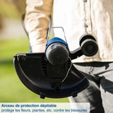 Pack tondeuse  BC-MP320-X  32 cm + Coupe bordure  C-LT300-X  2 en 1 - SCHEPPACH 20V IXES + 2 batteries 4ah + chargeur