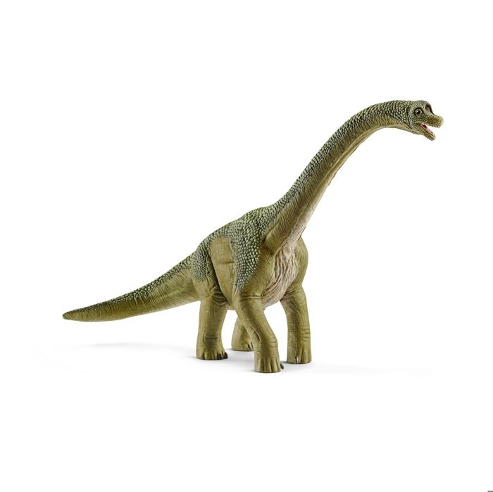 Brachiosaure, figurine dinosaure détaillée et durable, jouet brachiosaure éducatif et amusant pour enfants des 4 ans, vert - schleic