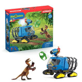 VÈhicule de Capture Dino - Coffret de figurines dinosaures - Jouets Schleich 42604 Dinosaurs - Des 4 ans