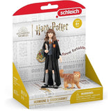 Figurine Hermione et Pattenrond, Harry Potter, pour enfants des 6 ans, Schleich 42635 Harry Potter, Univers WIZARDING WORLD