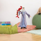 Figurine Dumbledore et Fumseck, Harry Potter, pour enfants des 6 ans, Schleich 42637 Harry Potter, Univers WIZARDING WORLD