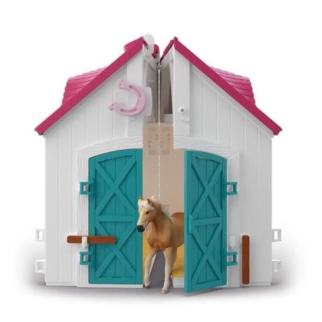 Coffret Écurie Transportable SCHLEICH 42703 Horse Club, Des 4 ans