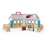 Coffret Écurie Transportable SCHLEICH 42703 Horse Club, Des 4 ans