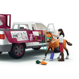 Coffret Vétérinaire mobile avec remorque, SCHLEICH 42704 Horse Club