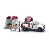Coffret Vétérinaire mobile avec remorque, SCHLEICH 42704 Horse Club