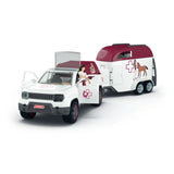 Coffret Vétérinaire mobile avec remorque, SCHLEICH 42704 Horse Club