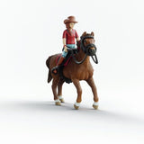 Figurines Hannah et Cayenne, SCHLEICH 42711 Horse Club, Des 4 ans