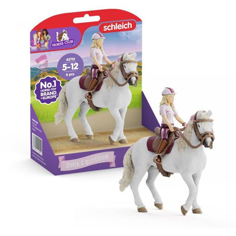 Figurines Sofia et Blossom, SCHLEICH 42713 Horse Club, Des 4 ans