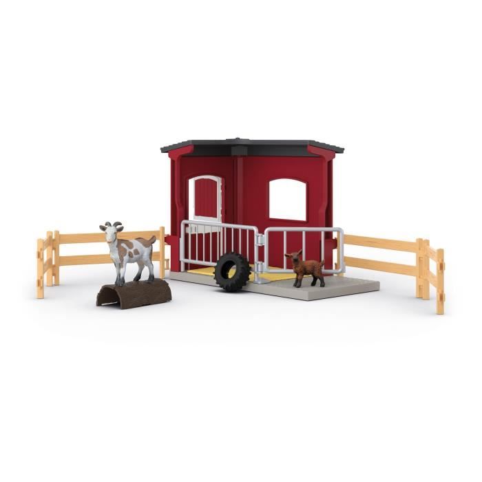 Figurine table pour chevres, Schleich 42726 Gamme Farm World