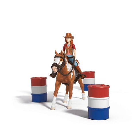 Figurine L'aventure western de Hannah, Schleich 42775 Horse Club, des 5 ans