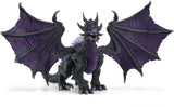 Figurine Dragon des Ténebres, jouet ultra-réaliste et durable avec ailes mobiles, Schleich 70152 Eldrador Creature, des 7 ans