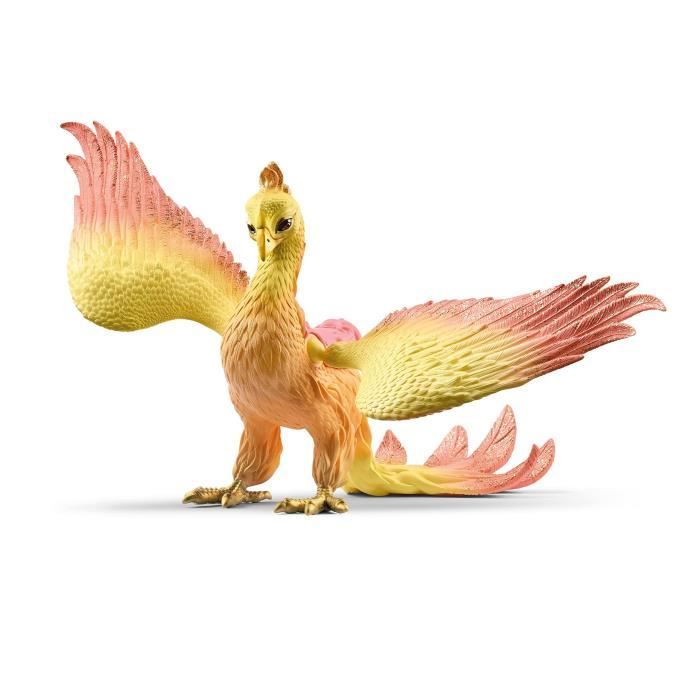 Figurine Schleich Phéonix - Figurine de Dragon Réaliste avec Ailes Mobiles et Détails Artistiques - Cadeau pour Enfants a Partir de