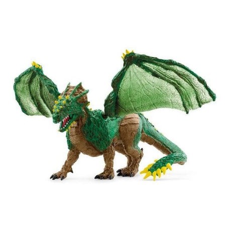 Dragon de la jungle, figurine fantastique, pour enfants des 7 ans, ELDRADOR CREATURES - 19 x 22 x 13 cm, schleich 70791 ELDRADOR