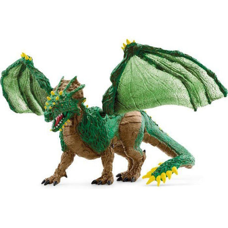 Dragon de la jungle, figurine fantastique, pour enfants des 7 ans, ELDRADOR CREATURES - 19 x 22 x 13 cm, schleich 70791 ELDRADOR