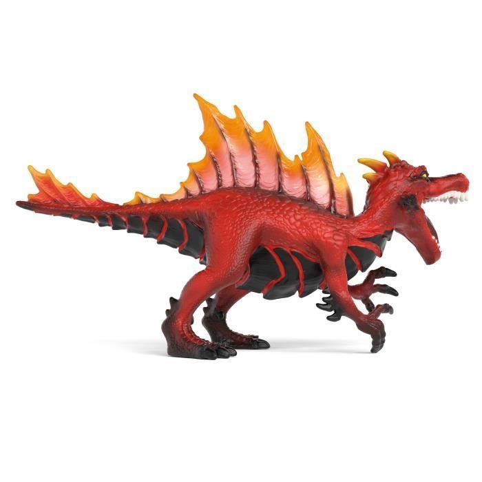 Figurine Saurien de feu vs Lézard de la jungle, Schleich 70834 Gamme Eldrador Creatures