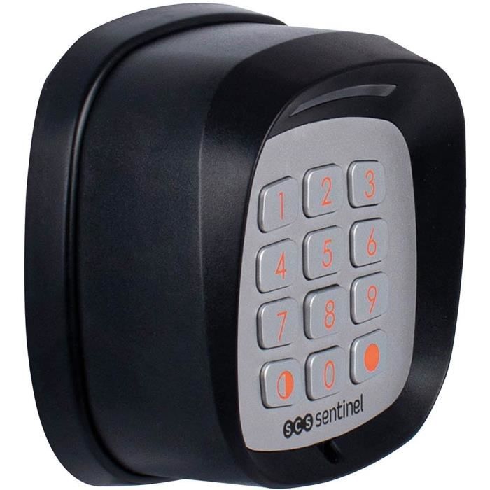 Clavier a code sans fil - SCS SENTINEL - CodeGate - Pour portail ou porte de garage - PortÈe 50m - Piles non fournies