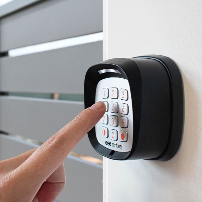 Clavier a code sans fil - SCS SENTINEL - CodeGate - Pour portail ou porte de garage - PortÈe 50m - Piles non fournies